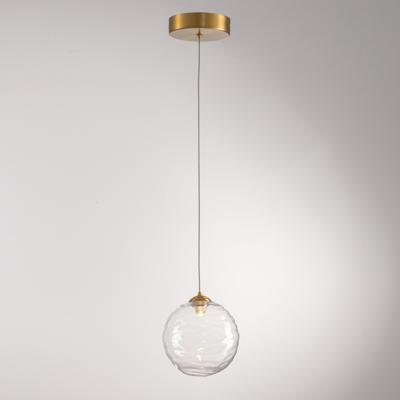 Подвесной светильник Delight Collection Подвесной светильник MD25030001-1A brass/clear арт. MD25030001-1A brass/clear