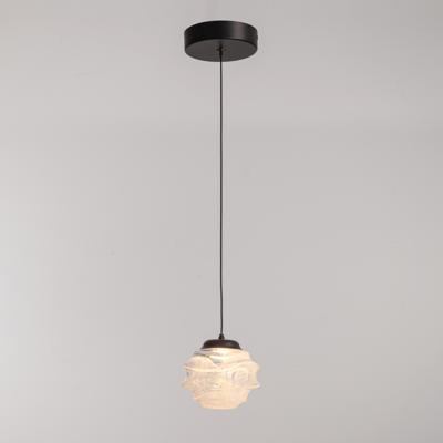 Подвесной светильник Delight Collection Подвесной светильник MD25030003-1A matt black/clear арт. MD25030003-1A matt black/clear