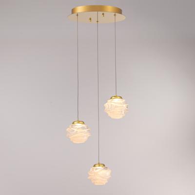 Подвесной светильник Delight Collection Подвесной светильник MD25030003-3A gold/clear арт. MD25030003-3A gold/clear