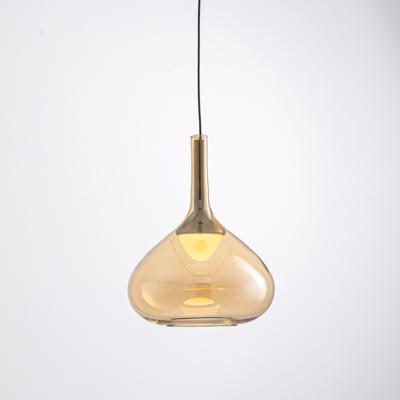 Подвесной светильник Delight Collection Подвесной светильник MD25001005-1A brass/amber арт. MD25001005-1A brass/amber