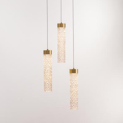 Подвесной светильник Delight Collection Подвесной светильник MD24030028-3A brass/clear арт. MD24030028-3A brass/clear