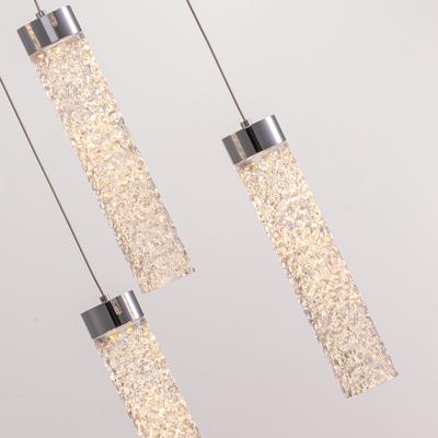 Подвесной светильник Delight Collection Подвесной светильник MD24030028-5A chrome/clear арт. MD24030028-5A chrome/clear