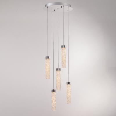 Подвесной светильник Delight Collection Подвесной светильник MD24030028-5A chrome/clear арт. MD24030028-5A chrome/clear