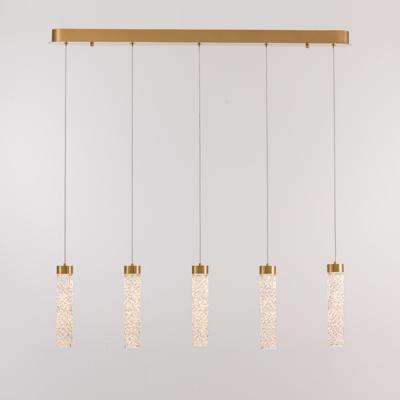 Подвесной светильник Delight Collection Подвесной светильник MD24030028-5B brass/clear арт. MD24030028-5B brass/clear