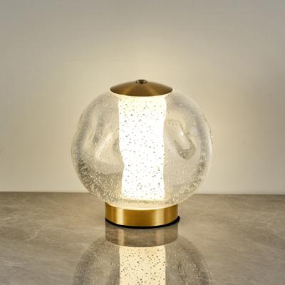 Лампа Delight Collection Настольная лампа OT2437-T brass/clear арт. OT2437-T brass/clear