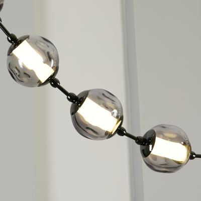 Подвесной светильник Delight Collection Подвесной светильник OD2437A-16 pearl black/smoke арт. OD2437A-16 pearl black/smoke