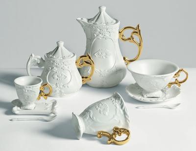 Комплект Seletti Чайная пара I-Tea Gold арт. 09868