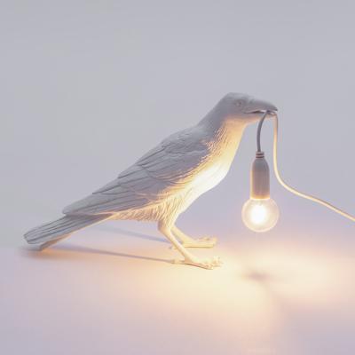 Лампа Seletti Настольная лампа Bird Waiting White арт. 14732
