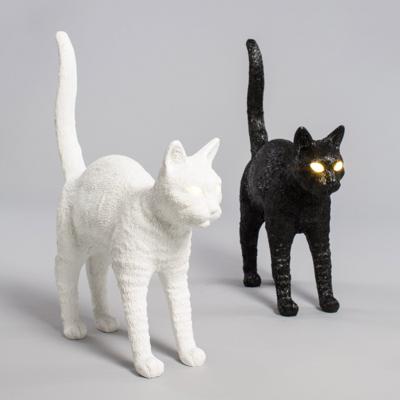 Лампа Seletti Настольная лампа Jobby The Cat Black арт. 15041