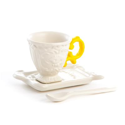 Комплект Seletti Кофейная пара I-Coffee Yellow арт. 09859 GIA