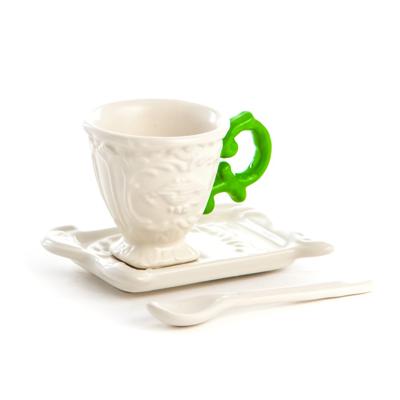 Комплект Seletti Кофейная пара I-Coffee Green арт. 09859 VER