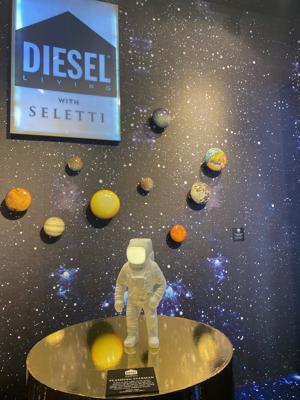 Лампа Seletti Настольная лампа Flashing Starman арт. 10939