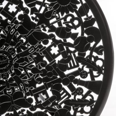 Стол Seletti Обеденный стол Aluminium Black арт. 18687 NER