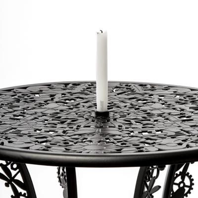 Стол Seletti Обеденный стол Aluminium Black арт. 18687 NER