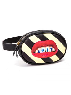 Шкатулка Seletti Поясная сумка Shit Striped арт. 02574