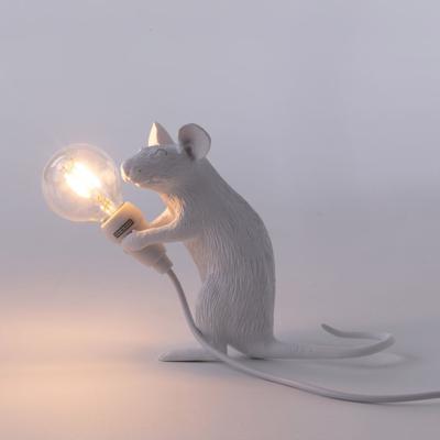 Лампа Seletti Настольная лампа Mouse Lamp Sitting USB арт. 15221