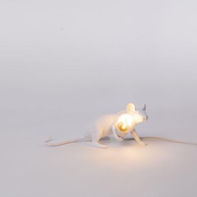 Лампа Seletti Настольная лампа Mouse Lamp Lyie Down USB арт. 15222