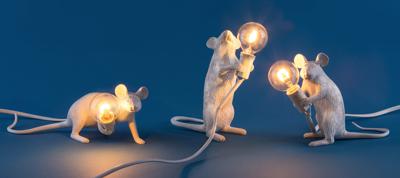 Лампочка Seletti Лампа светодиодная Mouse Lamp E14 арт. 15220L