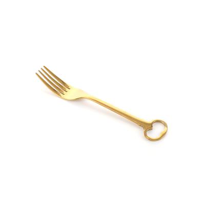 Комплект Seletti Набор столовых приборов Keytlery Gold set of 6 арт. 07374