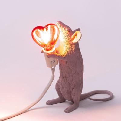 Лампа Seletti Настольная лампа Mouse Lamp Love Edition USB арт. 15220SV