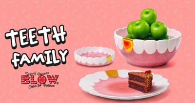 Ваза Seletti Блюдо Mouth Full арт. 17235