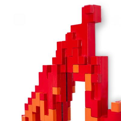 Зеркало Seletti Зеркало Pixel Flame арт. 17056
