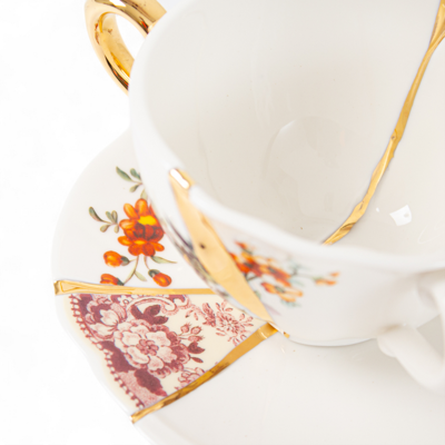 Комплект Seletti Чайная пара Kintsugi 1 арт. 09647