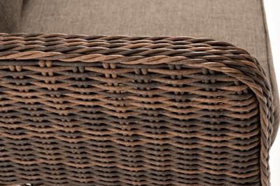 Диван 4SIS "Прованс" диван из искусственного ротанга трехместный, цвет коричневый арт. YH-SYH272W-S3 brown