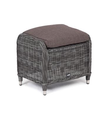 Аксессуар 4SIS "Толедо" пуф плетеный, цвет графит арт. YH-S4543W-2 graphite