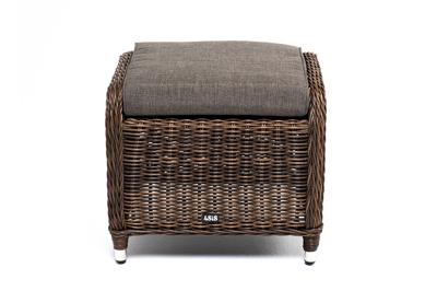 Аксессуар 4SIS "Толедо" пуф плетеный, цвет коричневый арт. YH-S4543W-2 brown
