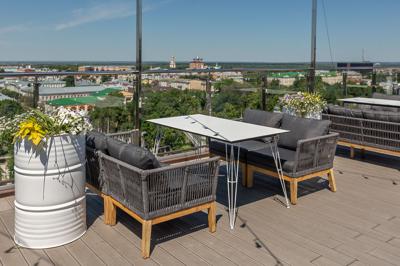 Стол 4SIS "Руссо" обеденный стол из HPL 150х80см, цвет молочный арт. WHITE-150-80-SHT-TU10 white