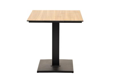 Стол 4SIS "Каффе" интерьерный стол из HPL квадратный 70х70см, цвет "дуб" арт. OAK-70-70-M500