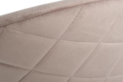 Мебель Garda Decor 30C-301-1G BG Стул велюр бежевый, мет.ножки 50*53*77см арт. 30C-301-1G BG