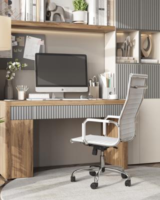 Кресло руководителя TopChairs Кресло руководителя TopChairs City белое арт. УТ000001922