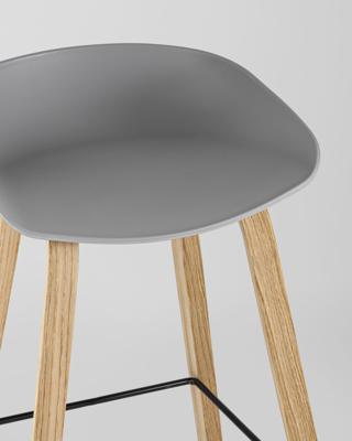 Стул барный Stool Group Стул барный LIBRA СЕРЫЙ арт. УТ000000662