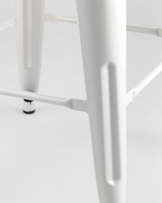 Стул полубарный Stool Group Стул полубарный TOLIX WOOD со спинкой белый глянцевый арт. УТ000001190