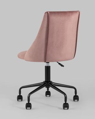 Кресло компьютерное Stool Group Кресло компьютерное Сиана велюр розовый арт. УТ000005617