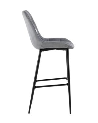 Стул барный Stool Group Стул барный Флекс велюр серый арт. УТ000025268