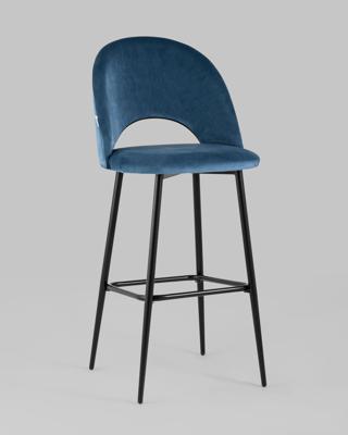 Стул барный Stool Group Стул барный Меган велюр пыльно-синий арт. УТ000025287
