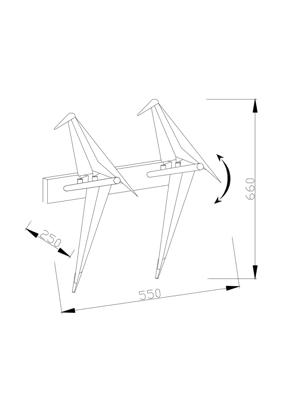 Бра Moderli Бра светодиодное Moderli V3076-2WL origami Birds 2*LED*6W арт. УТ000024021