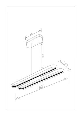 Подвесной светильник Moderli Светодиодный подвесной светильник Moderli V2420-PL Style арт. УТ000017294
