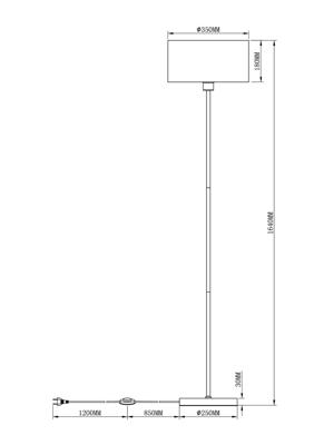 Торшер Moderli Торшер Moderli V2734-1F Room арт. УТ000023944