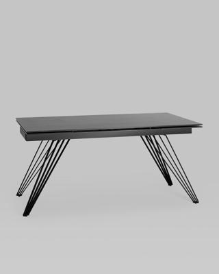 Стол Stool Group Стол обеденный Пандора раскладной 160-240*90 керамика темная арт. УТ000034891