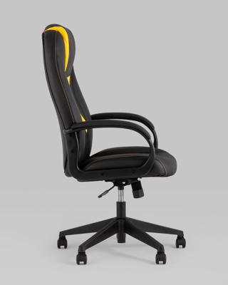 Геймерское кресло TopChairs Кресло игровое TopChairs ST-CYBER 8 черный/желтый арт. УТ000035039