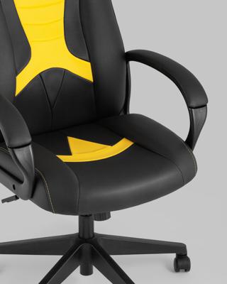 Геймерское кресло TopChairs Кресло игровое TopChairs ST-CYBER 8 черный/желтый арт. УТ000035039