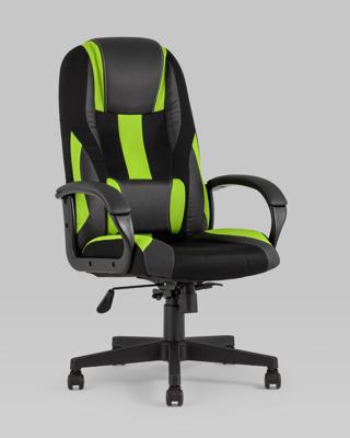 Геймерское кресло TopChairs Кресло игровое TopChairs ST-CYBER 9 черный/зеленый арт. УТ000034844