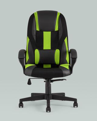Геймерское кресло TopChairs Кресло игровое TopChairs ST-CYBER 9 черный/зеленый арт. УТ000034844