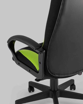 Геймерское кресло TopChairs Кресло игровое TopChairs ST-CYBER 9 черный/зеленый арт. УТ000034844