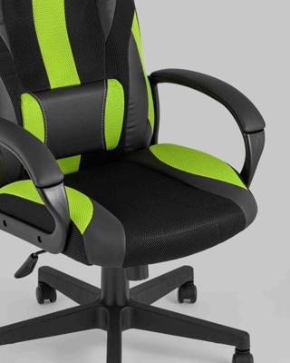 Геймерское кресло TopChairs Кресло игровое TopChairs ST-CYBER 9 черный/зеленый арт. УТ000034844