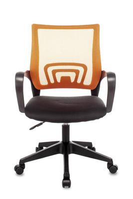 Офисное кресло TopChairs Кресло офисное TopChairs ST-Basic сетка/ткань оранжевый арт. УТ000035165